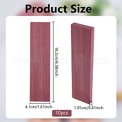 Rectangle Wood Crafting Supplies&nbsp;DIY-WH0591-304A