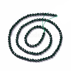 Synthetic Green Goldstone Beads Strands&nbsp;X-G-L581A-004C
