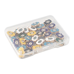 30Pcs Alloy Enamel Beads&nbsp;ENAM-FS0003-56