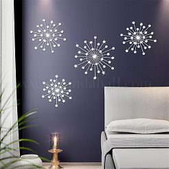 4Pcs Iron & Acrylic Wall Decorations&nbsp;AJEW-WH0871-55P