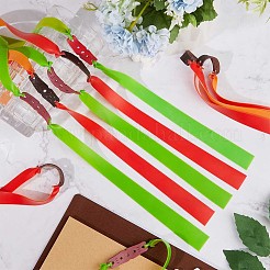 10Pcs 2 Colors Elastic Rubber Compatible with PU Leather Catapult&nbsp;FIND-GF0004-76