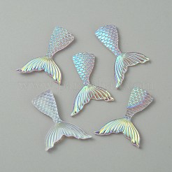 Luminous Transparent Resin Cabochons&nbsp;RESI-WH0036-07B