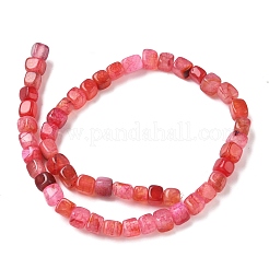 Natural Dragon Veins Agate Beads Strands&nbsp;G-G177-E18-01