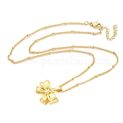 Brass Curb Chain Necklaces&nbsp;NJEW-M220-03A-G