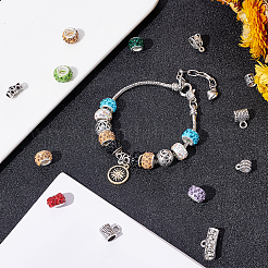 Beads and Links Kit for DIY Jewelry Making Finding Kit&nbsp;DIY-PH0005-51
