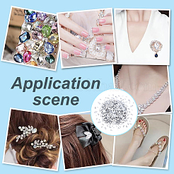 1200Pcs 4 Styles Acrylic Cabochons&nbsp;MRMJ-HY0001-42