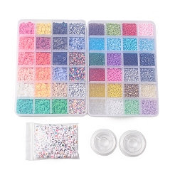 DIY Heishi Surfer Bracelet Making Kit&nbsp;DIY-FS0004-81