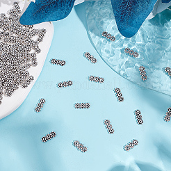 100Pcs Tibetan Style Alloy Spacer Bars&nbsp;TIBE-GO0001-08