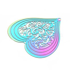 201 Stainless Steel 3D Rotating Hanging Wind Spinner&nbsp;STAS-T064-99