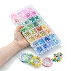 DIY Candy Color Bracelet Making Kit&nbsp;DIY-YW0006-39