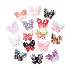 Luminous Two Tone Resin Beads&nbsp;RESI-C073-17