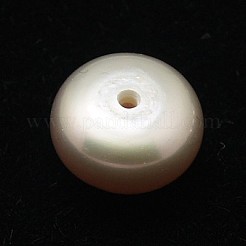 グレードaa天然養殖淡水パールビーズ  片穴  半円  パープル  6~6.5x4~4.5mm  穴：1mm&nbsp;PEAR-D001-6-6.5-3AA-A