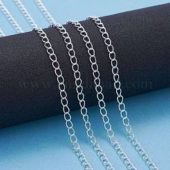 Brass Twisted Chains&nbsp;X-CHC-Q001-5x4mm-S