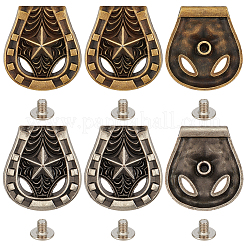 12Pcs 2 Colors Luggage Leather Belt Alloy Craft Solid Screw Rivets&nbsp;MOST-CL0001-01