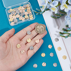 60Pcs 3 Colors 304 Stainless Steel Charms&nbsp;STAS-PH0006-60
