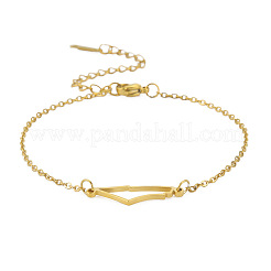 304 Stainless Steel Link Bracelets&nbsp;FS-WG1ED05-02