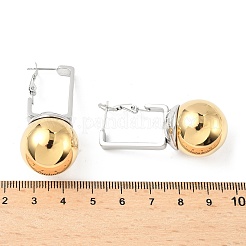 304 Stainless Steel Hoop Earrings&nbsp;EJEW-V015-03GP