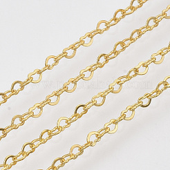 Soldered Brass Heart Chains&nbsp;CHC-T008-03G