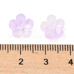 Dyed & Heated Glass Bead Caps&nbsp;GLAA-C042-01B