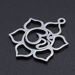 Non-Tarnish 201 Stainless Steel Pendants&nbsp;STAS-T054-JN781-1