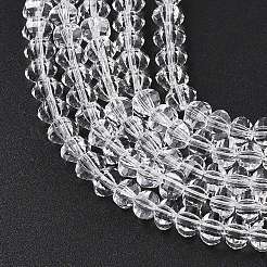 Transparent Glass Beads Strands&nbsp;GLAA-G125-01A-01