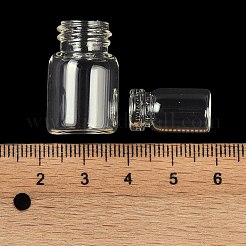 コラムガラスびん  希望のボトル  プラグなし  透明  1.85~2.5x1~1.55cm  内径：0.6~0.75のCM&nbsp;GLAA-XCP0001-47