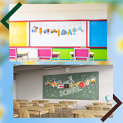 2 Sets 2 Styles Paper Banners&nbsp;AJEW-GF0008-52