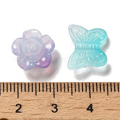 Imitation Jelly Acrylic Beads&nbsp;X-OACR-H039-02B