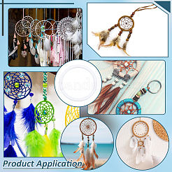 75Pcs Plastic Linking Rings&nbsp;FIND-BC0014-60