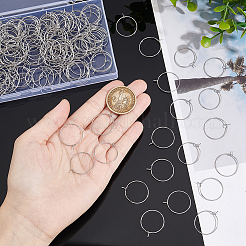 304 Stainless Steel Wine Glass Charms Rings&nbsp;STAS-UN0001-49P