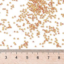 TOHOラウンドシードビーズ  日本製シードビーズ  （303)色のジョンキル/ヒヤシンスの裏地  15/0  1.5mm  穴：0.7mm  約3000個/10g&nbsp;X-SEED-TR15-0303