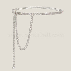 Iron Waist Body Chain&nbsp;AJEW-WH20022-58P