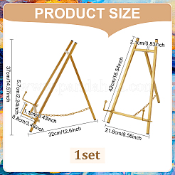 Folding Iron Easel&nbsp;AJEW-WH0709-236