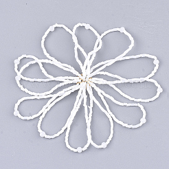Glass Seed Beads Cabochons&nbsp;FIND-T044-02E
