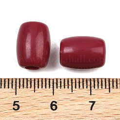 Opaque Acrylic European Beads&nbsp;AC-CBA1794-03C
