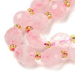 Natural Madagascar Rose Quartz Beads Strands&nbsp;G-N342-61