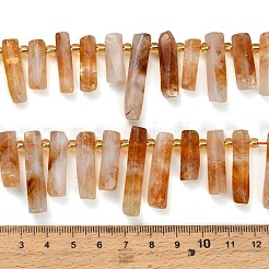 Heated Natural Citrine Beads Strands&nbsp;G-F829-A15-01