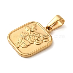 Valentine's Day 304 Stainless Steel Pendants&nbsp;STAS-F252-17G
