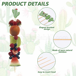 Disposable Bamboo Sticks&nbsp;AJEW-CN0003-68A