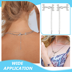 Brass Micro Pave Clear Cubic Zirconia Rectangle Chandelier Component Links&nbsp;FIND-UN00030
