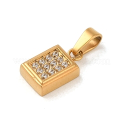 Ion Plating(IP) 304 Stainless Steel Pendants&nbsp;STAS-C103-09G