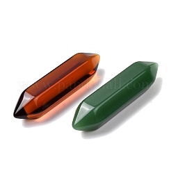 Natural & Synthetic Mixed Gemstone Bullet Pendant Necklace & Link Bracelet & Keychains DIY Making Kit&nbsp;PW-WG86896-01