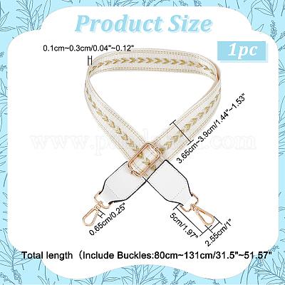 Polyester Adjustable Bag Straps&nbsp;FIND-WH0417-23C-1
