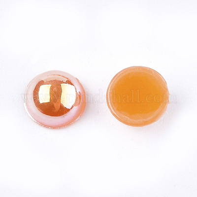 ABS Plastic Imitation Pearl Cabochons&nbsp;OACR-S025-5mm-04-1