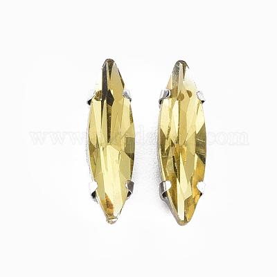 Sew on Rhinestone&nbsp;RGLA-T034-4x15mm-22-1
