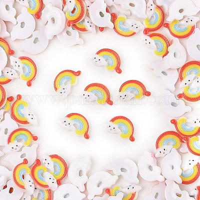 Luminous Resin Cabochons&nbsp;RESI-U003-01-1