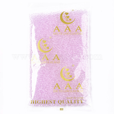 Transparent Glass Beads&nbsp;SEED-S040-09A-10-1