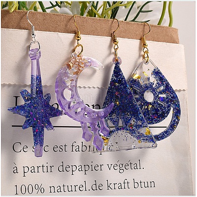 DIYの天文ペンダントシリコンモールド レジン型 UVレジン用 エポキシ