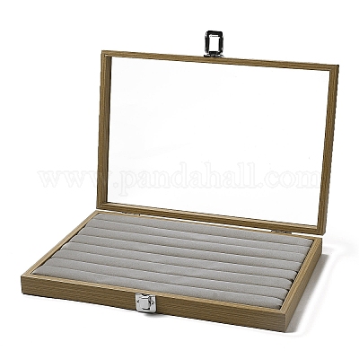8-slot Wooden Ring Presentation Boxes&nbsp;ODIS-M007-02-1