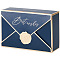 Paper Box, Gift Packing Boxes, Rectangle, Black, 7x10.5x3.5cm